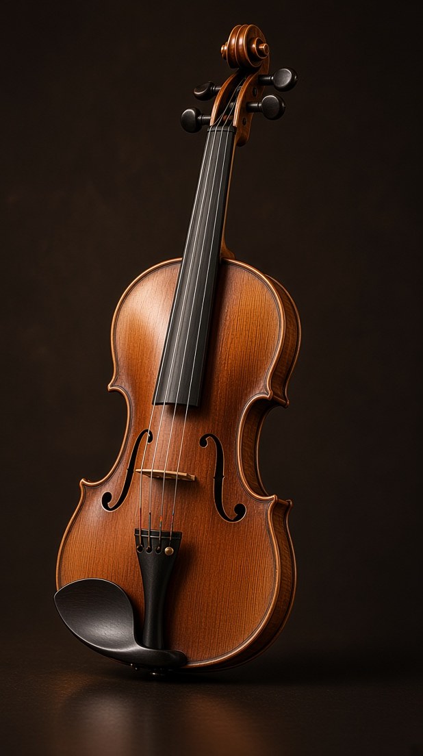 A violin from our workshop
